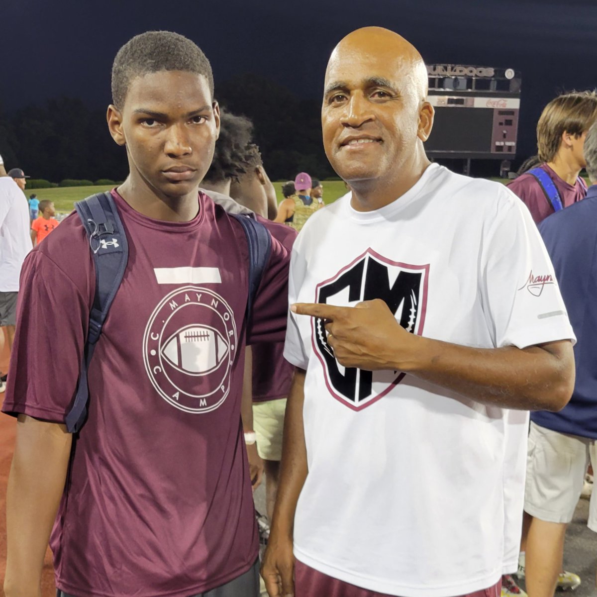 I enjoyed working with the staff at the AAMU Maynor camp today.  I learned a lot of techniques that I will use to continue my growth. 1 and 0 Mentality! 
<a href="/Coach_McGuire95/">Irving McGuire AP</a> 
<a href="/Coach_Judah/">Preston Judah</a>
<a href="/LeeGeneralsHSV/">Lee High School Football</a> 
<a href="/AamufbR/">Alabama A&M Football</a>
<a href="/Jaymai18/">Jason Mai</a>
