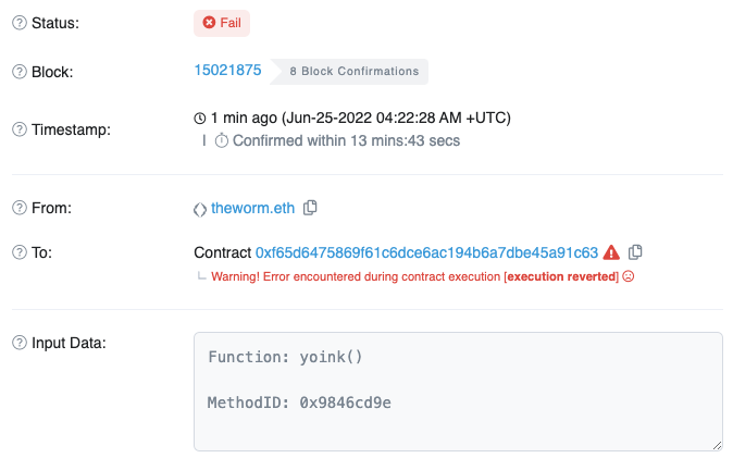 🪱 The Worm tweet media