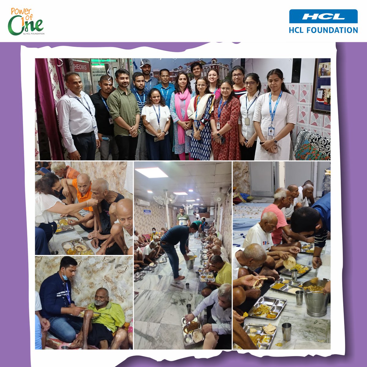 HCL Technologies employees HCL Foundation supported SHEOWS centre