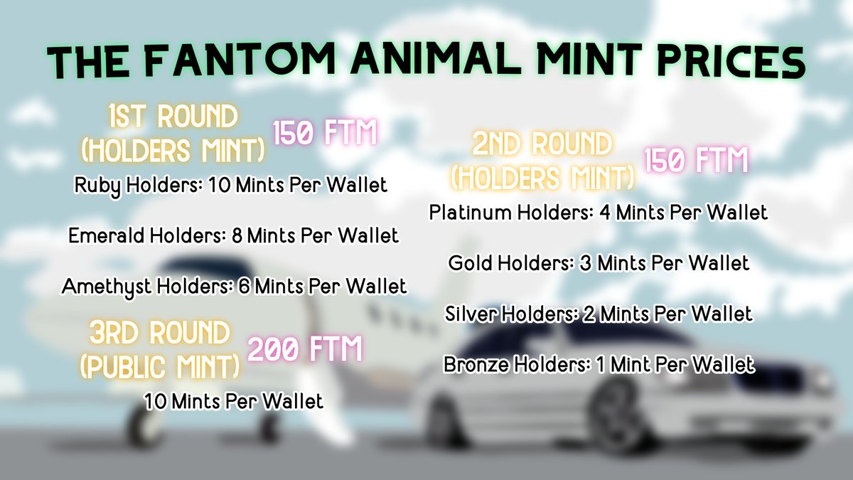 Fantom Animals SOLD OUT! tweet media