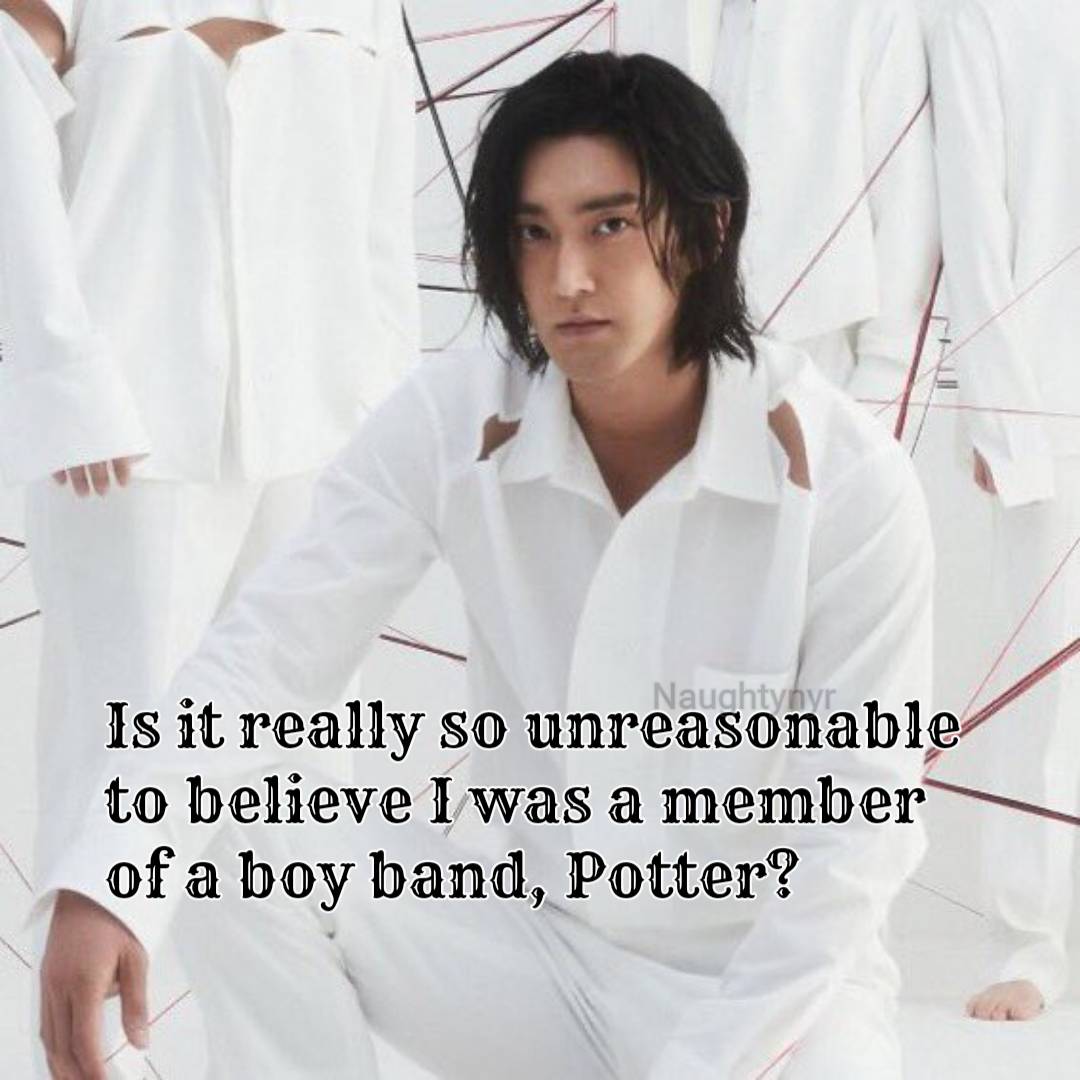 naughtynyr's tweet photo. Yes Potter?
#siwon
#youngsnape 
#cantunseeit https://t.co/Q045Qgm4zf