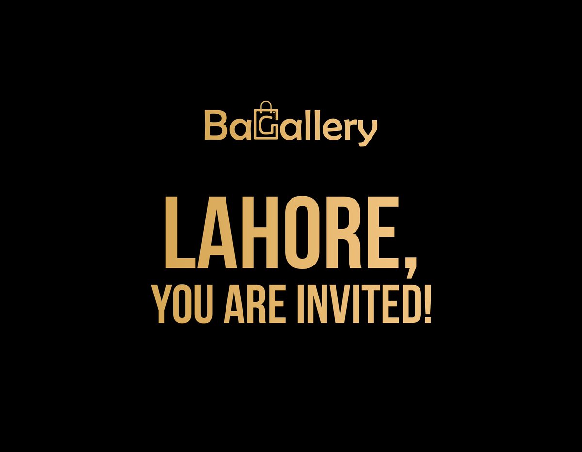 Lahore, Tayyar ho?
#bagallery #glamfest22