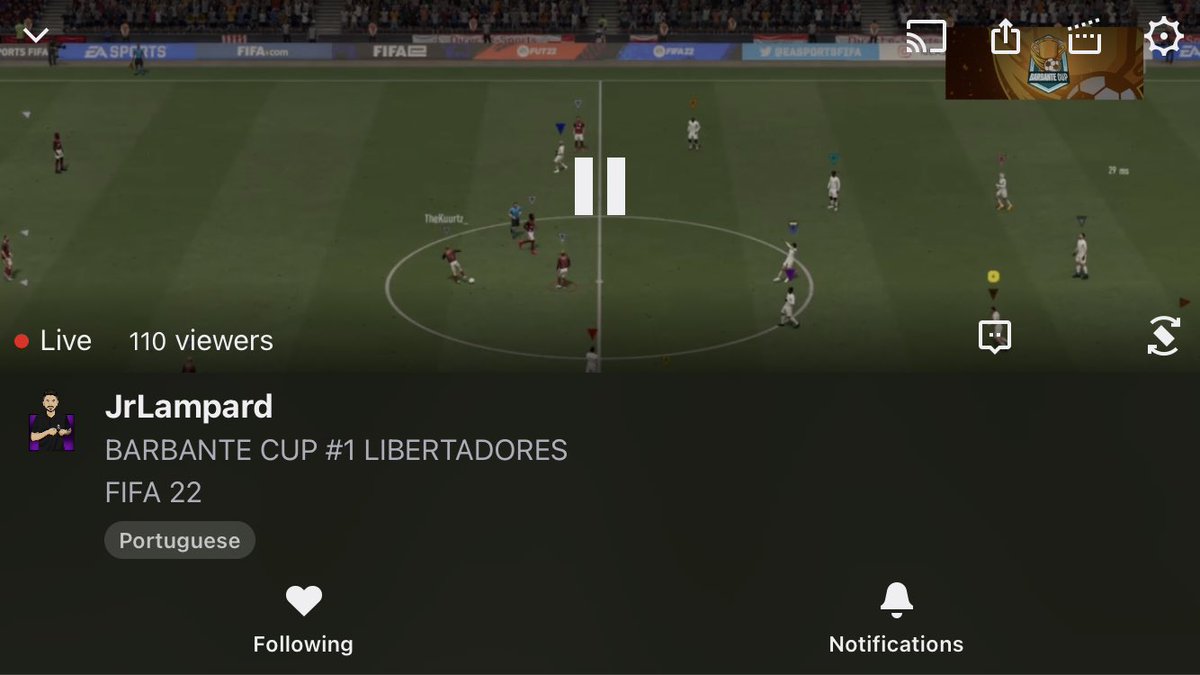 PinaGK_'s tweet photo. Mano 1h da manhã da sexta pro sábado e o @jrrlampard botou 110 pessoas na live de #ProClubs bizarro demais! Parabéns mano! Vc é foda! Merece! 🚀🚀🚀🚀 https://t.co/KltUOPR9HA