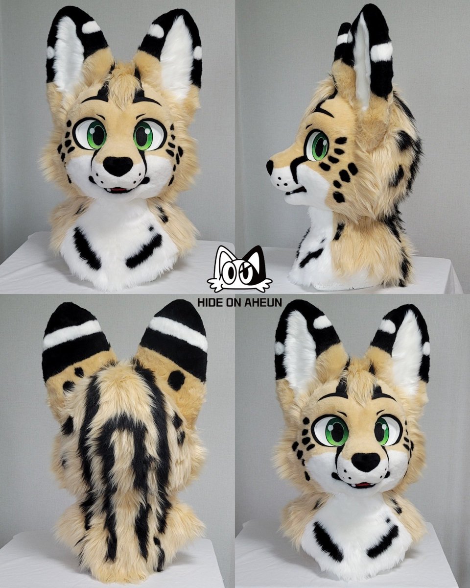 Kook the serval! Version 2 #Fursuit #HideonAheun