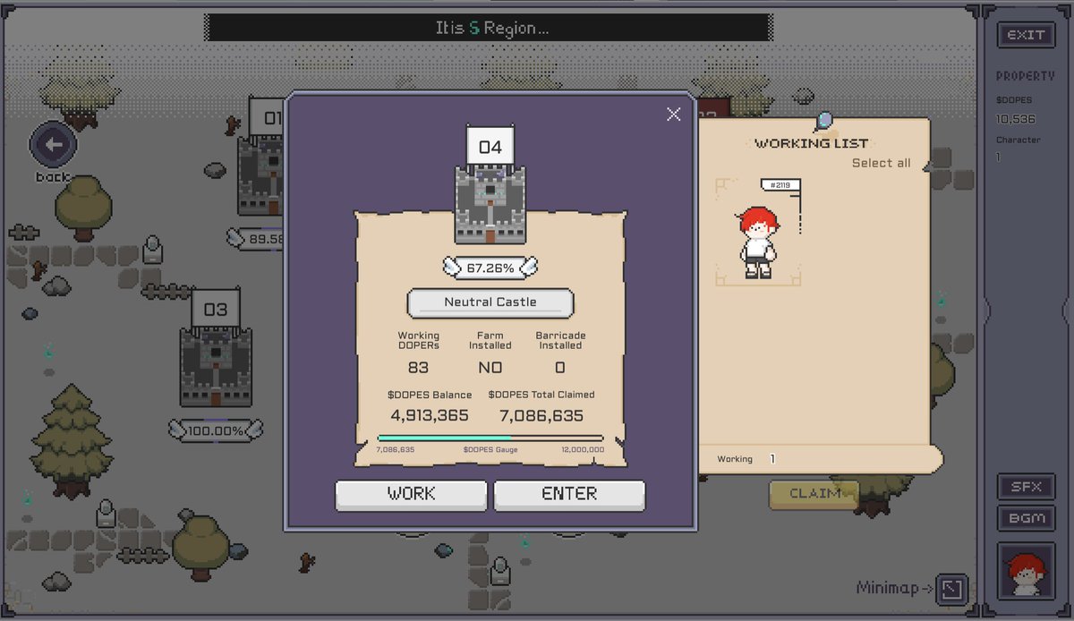 <a href="/DopeVoyage/">DOPE</a> 
I've tested this P2E game as tester. As you can see this is pixel game. Characters are adorable and easy to play. There's currency $dope coin that you can actually earn from here.

#untilthepixelsrule
#P2EGame 
#DOPE 
#DopeVoyage
#NFTs