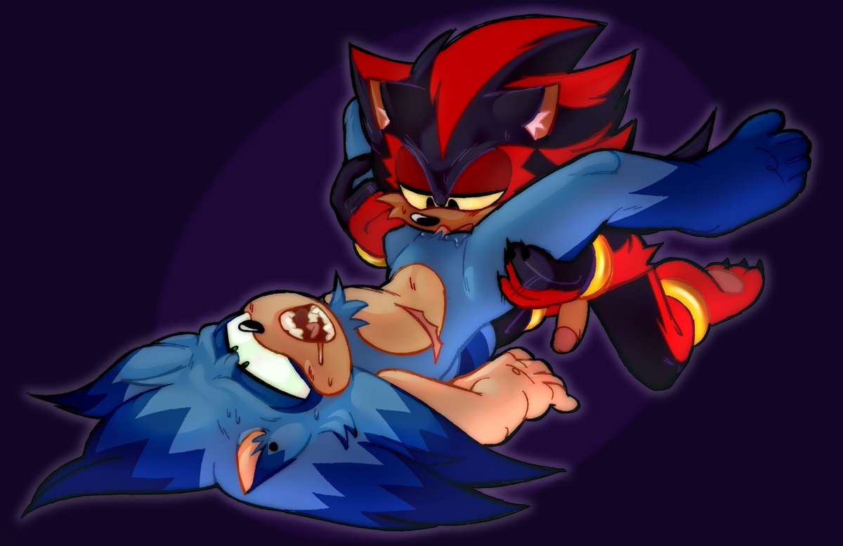 Meowwabae's tweet photo. // NSFW

Again,, based on a roleplay with my friend 🤪 and i love transmasc Sonic sm :[ #Sonadow #NSFW #SonicNSFW https://t.co/Hzo73H9TsE
