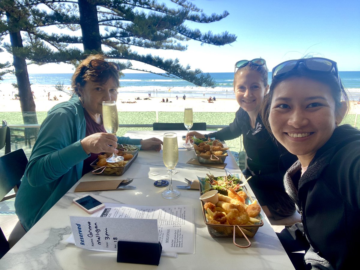 Training day with the girls <a href="/JosBowles/">Josephine Bowles</a> <a href="/CassySpiller/">Cassy Spiller</a>! 🏃🏽‍♀️🏃🏽‍♀️🏃🏽‍♀️ (missing <a href="/drkellywalton/">Kelly Walton</a>)
3 weeks to go till <a href="/coastrek/">Coastrek</a> 30km walk to support mental health!

Sponsor team Repro Rockettes here: coastrek.com.au/fundraisers/Fi… 
Funds raised go directly to the 24/7 Beyond Blue Support Service.