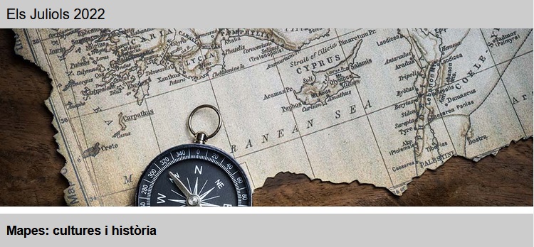 GehcMapa's tweet photo. T'interessa la història de la #cartografia? Apunta't al curs que farà el GEHC "Mapes: cultures i història" als #JuliolsUB 
📅Del 4 al 15 de juliol de 2022, presencial. Més informació https://t.co/0x5vh7roXn https://t.co/bRiY4RoOva