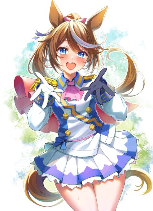 (∗˃ ᵕ ˂∗)✨✨
#ウマ娘プリティダービー 
#ウマ娘 
#トウカイテイオー 