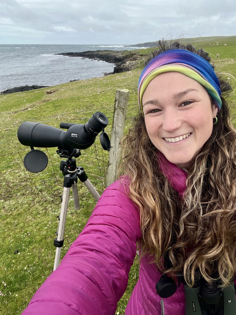 A good spotting scope makes a huge difference to land-based cetacean watching and identifying seal species at a distance. Shout out to <a href="/TruluckAtSea/">Steve Truluck</a> and <a href="/opticronuk/">Opticron</a> for helping us to secure the kit this year!