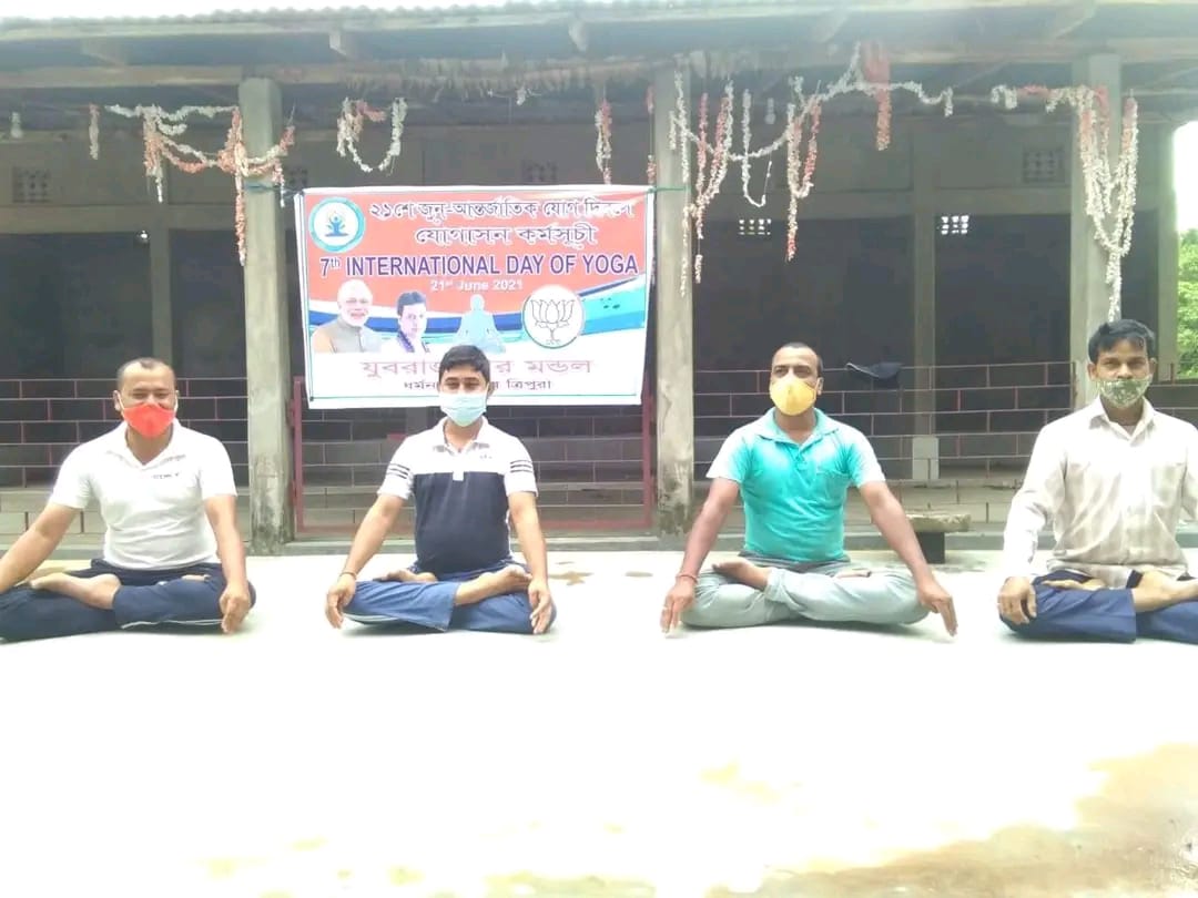 csc_north's tweet photo. 8th International Day of Yoga, North Tripura District https://t.co/ZZ8yvVqkh6