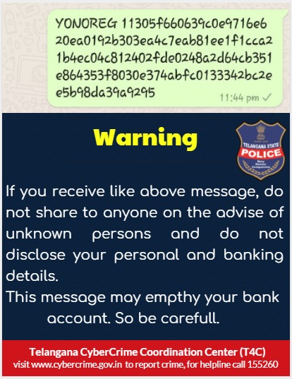 siddipetcp's tweet photo. #CybercrimeAwareness #fakeURL https://t.co/gYU9WmPBfu