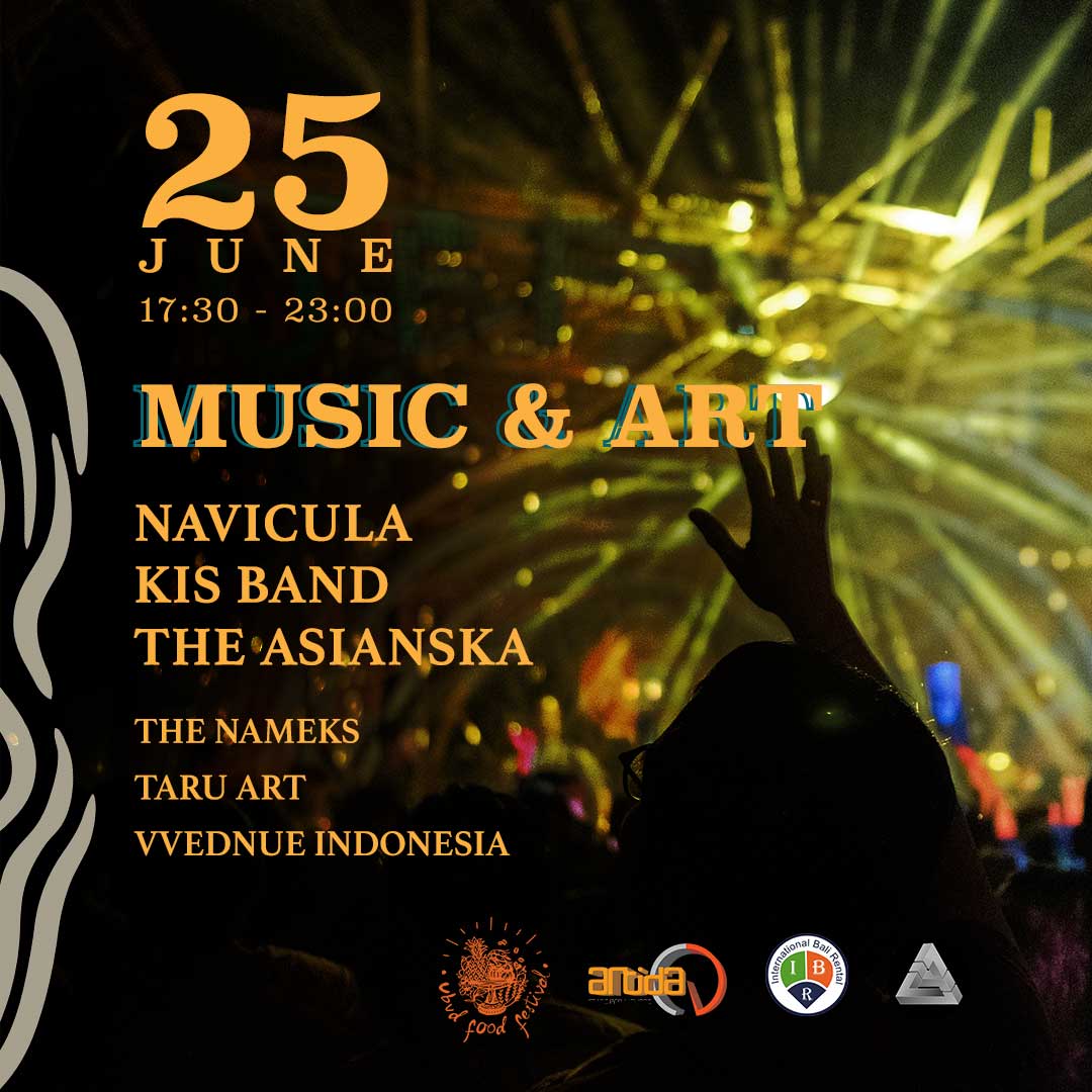 ubudfoodfest's tweet photo. To all music fans out there: These bands will bring you all the good vibes for your Saturday night: 

👉 Taru Art - Tari Bali
👉 Vvednue Indonesia
👉 Kis band
👉 Nameks
👉 The Asianska
👉 NAVICULA  

Are you ready for a Saturday night party at #UFF22? https://t.co/fAl96Irasa