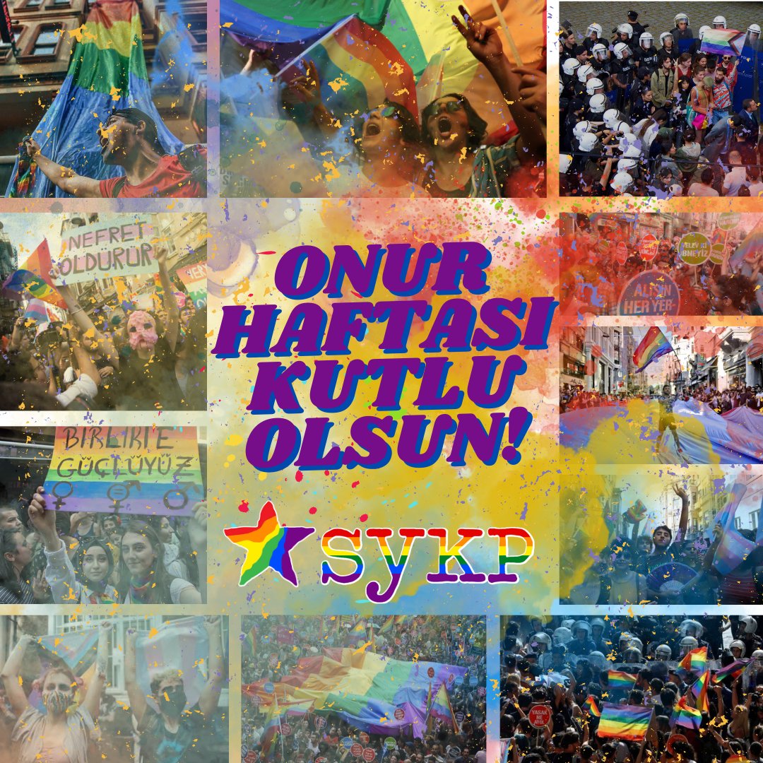 Heteroseksist patriyarkal kuşatmaya, LGBTİ+fobiye, ayrımcılık ve nefrete karşı lubunyaların yanındayız.

Meydanları yasaklasalar da lubunyaların varoluşunu engelleyemezler!

Her yer direniş her yer Onur Yürüyüşü'dür!

#OnurHaftasıYasaklanamaz 
<a href="/istanbulpride/">İstanbul LGBTİ+ Onur Haftası</a> <a href="/transkorteji/">Trans+ Korteji 🏳️‍⚧️</a>