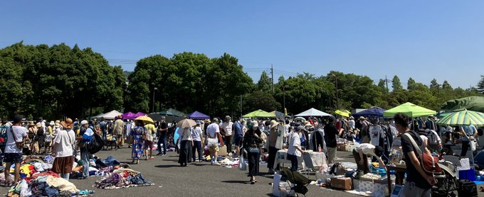 ラズベリー 明治公園ビッグフリマ フリーマーケット