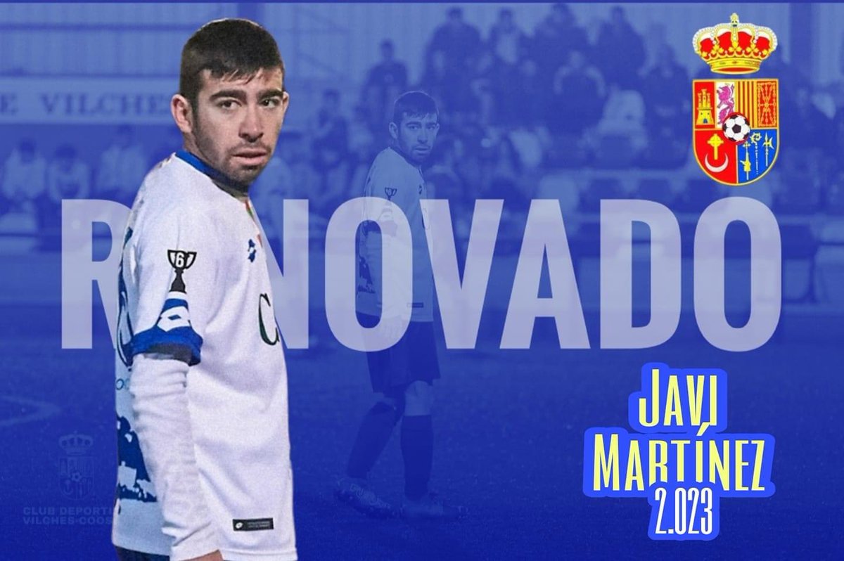 cd_vilches's tweet photo. ✅ RENOVACIÓN | Nuestro lateral derecho @javimrtinez7 seguirá un año más con el equipo de Chico. Uno de los jugadores más queridos de la afición seguirá con su sobriedad en defensa una temporada más . 💪💪💪💪💪💪💪💪💪 https://t.co/umPmc8ArHN