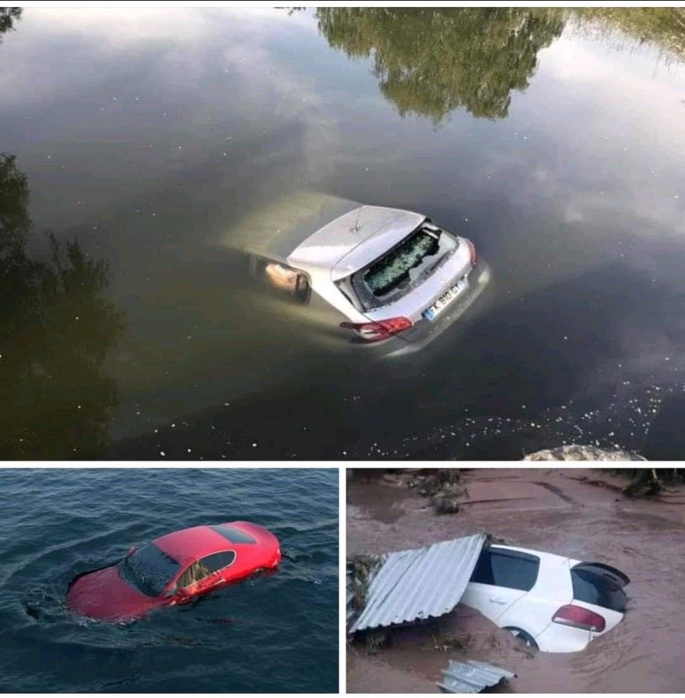 Idriss_dsk1er's tweet image. Beaucoup de gens sont morts par noyade simplement parce qu’ils ne le savaient pas :

Si la voiture n'est pas encore submergée par l'eau :  ouvrez les vitres latérales ou cassez les si le baisse vitre ne fonctionne pas.