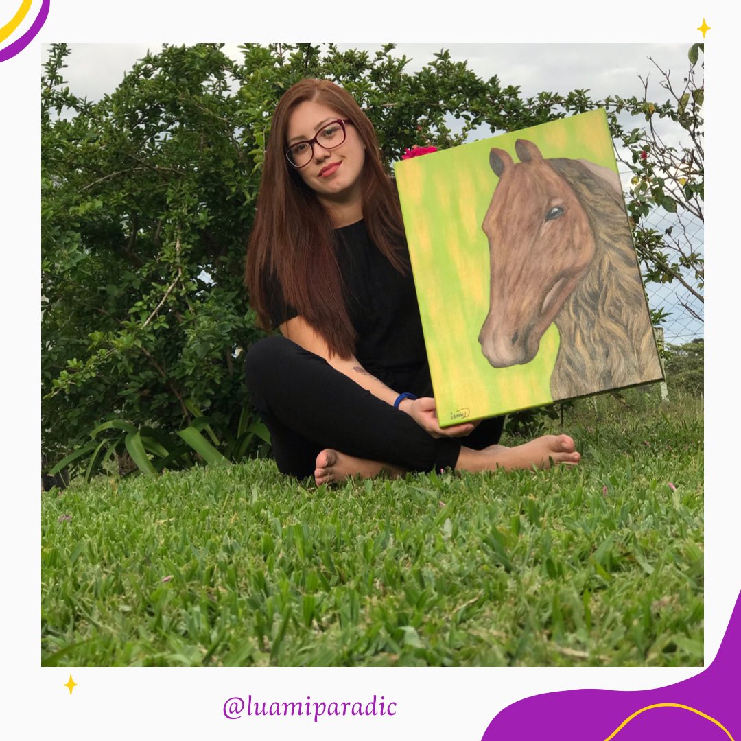 LuamiParadise's tweet photo. Gratitud ✨💛💜
.
.
#pedidolisto #horses #paitings #artluami #paitingart #lovepainting #arteenlienzo https://t.co/apcATRnsrJ