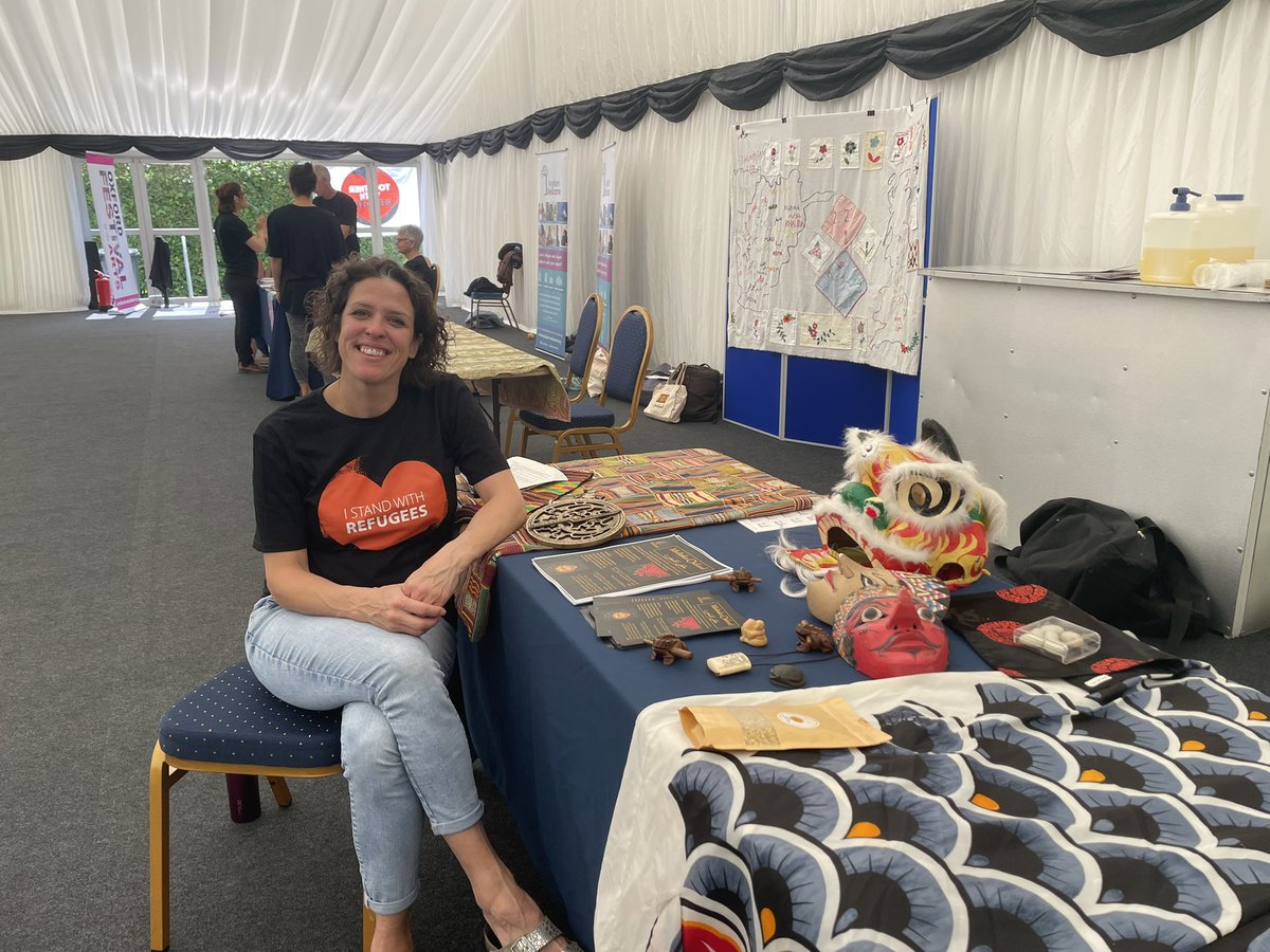 Nicola is here representing Multaka Oxford, which creates volunteer opportunities and and a ‘meeting point’ for local people at the History of Science and Pitt Rivers Museum! Drop by to hear about their unifying work and to see some striking artefacts.