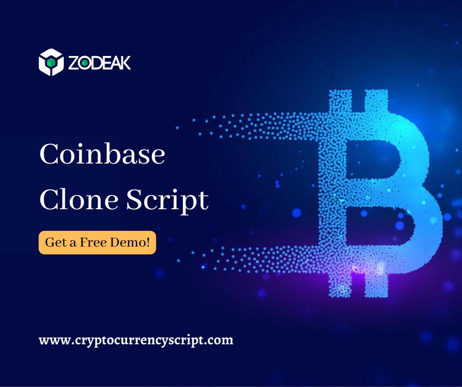 _Zodeak's tweet image. Get the ready-made bug-free and ready-made Coinbase Clone script with high security.
Visit us: cryptocurrencyscript.com/coinbase-clone…
#cryptocurrency #cryptoexchange #cryptocurrencyexchangescript #coinbaseclonescript #coinbaseclone #coinbasecloneapp #cryptoexchangelikecoinbase