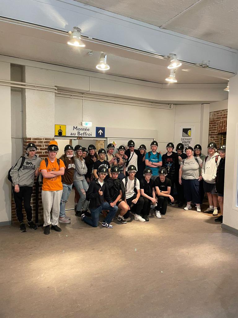 brixhamcollege's tweet photo. @brixhamcollege students ready to go over the top at the Somme… https://t.co/eDGBbs9tK5