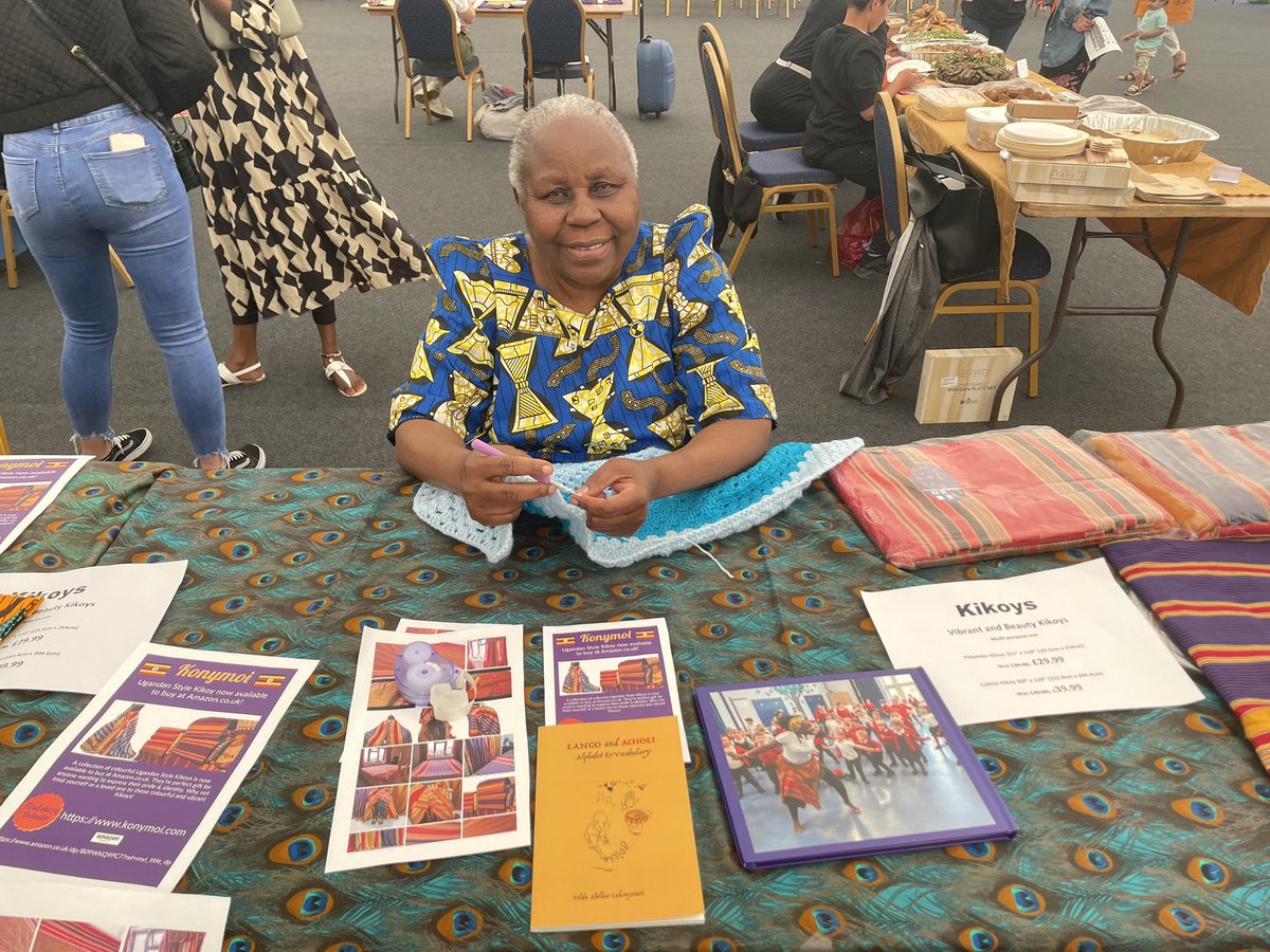 Come and visit Filda’s stall which showcases the amazing work of BK LUWO: United Women’s Organization - a group for Ugandan refugee women to build skills such as sewing these gorgeous garments: