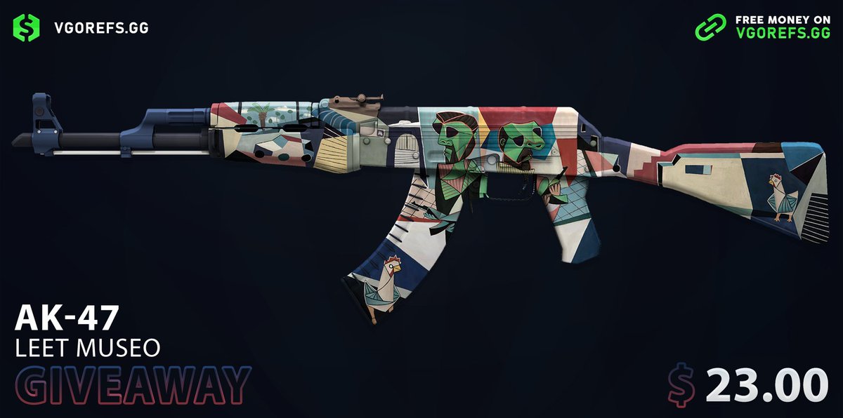 Tomas1120_'s tweet photo. 🔥 CS:GO GIVEAWAY 🔥

🎁 AK-47 | Leet Museo ($23)

➡️ TO ENTER:

✅ Follow me &amp; @CasinoCurd
✅ Retweet
✅ Watch/Like: https://t.co/fOAx46bLJR (show proof)

⏰ Giveaway ends in 72 hours!

#CSGO #CSGOGiveaway https://t.co/VXjiQ1GaXE