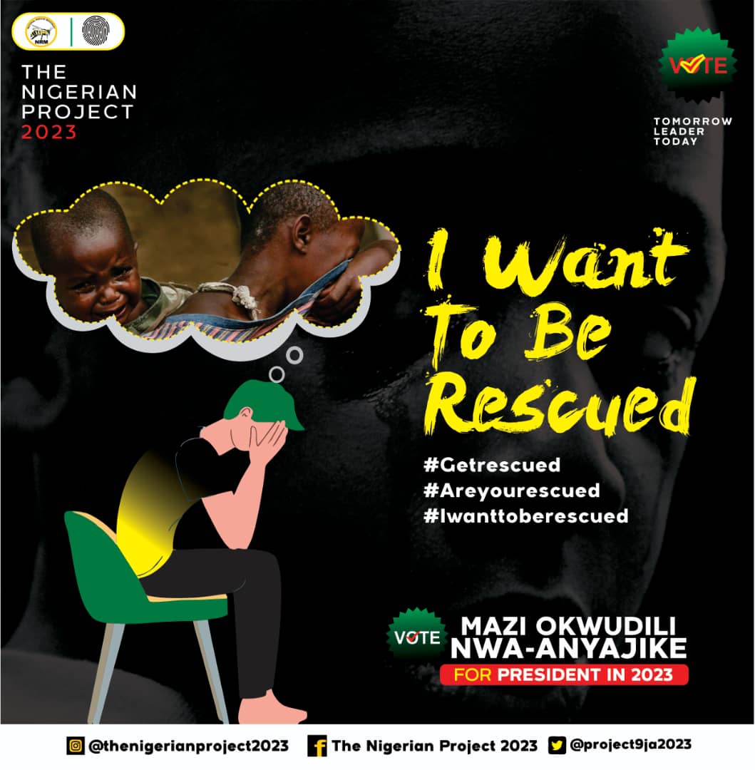 Juliegirl32's tweet photo. Mazi Okwudili Nwa-Anyajike is here to rescue Nigeria.
Allow him do the job.
#GetRescued #Okwudili2023 https://t.co/N8dib5DoKm