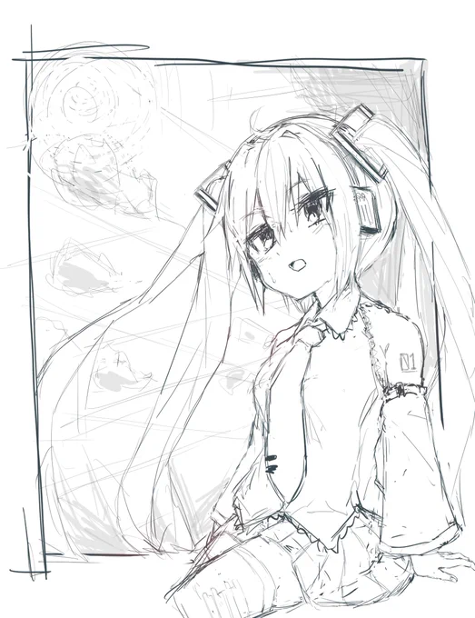 あつい #初音ミク 