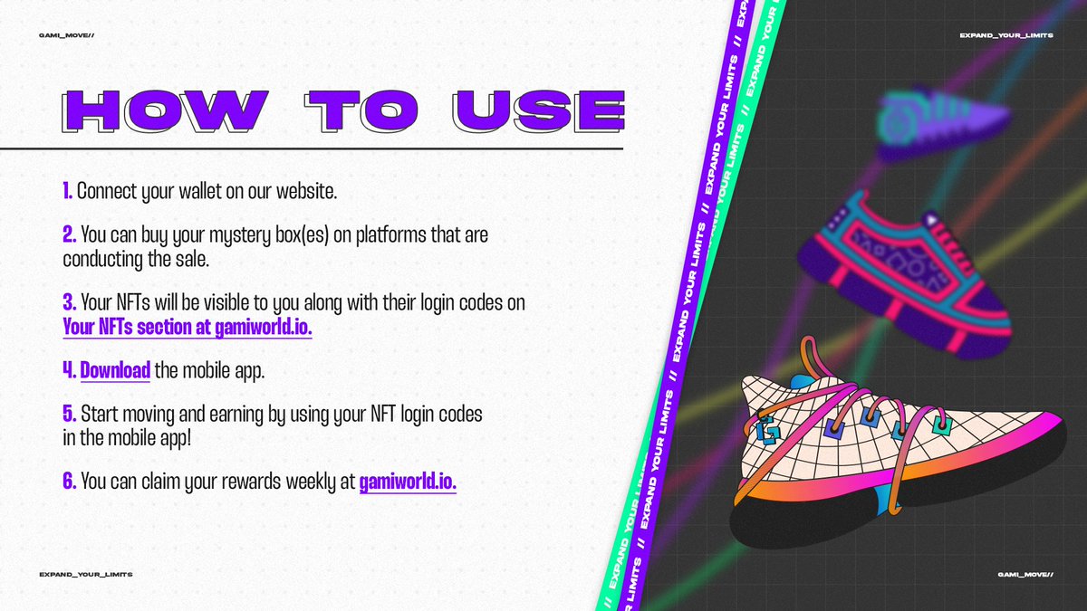 gamiworld's tweet photo. This is how the experience will be.

#GAMIMove soon🔥

$GAMI #gamiworld #movetoearn #M2E #NFT https://t.co/cAi0sogqMV
