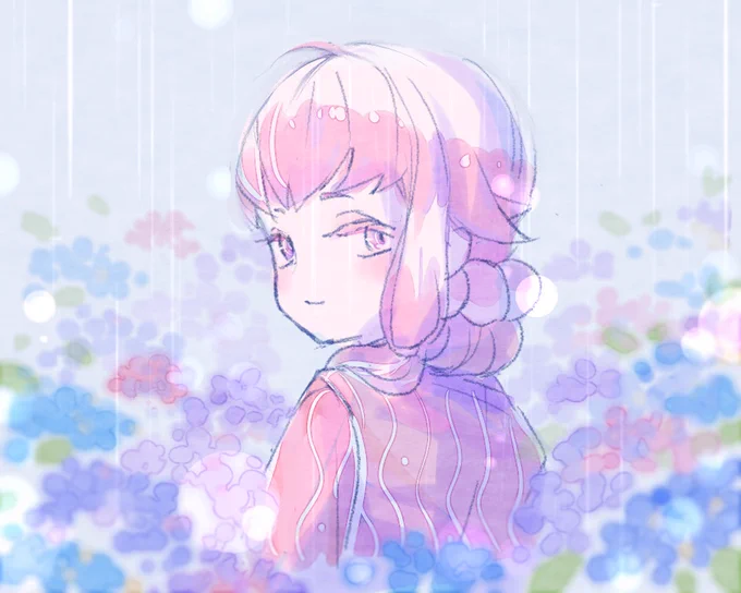 雨です(こんにちは) 