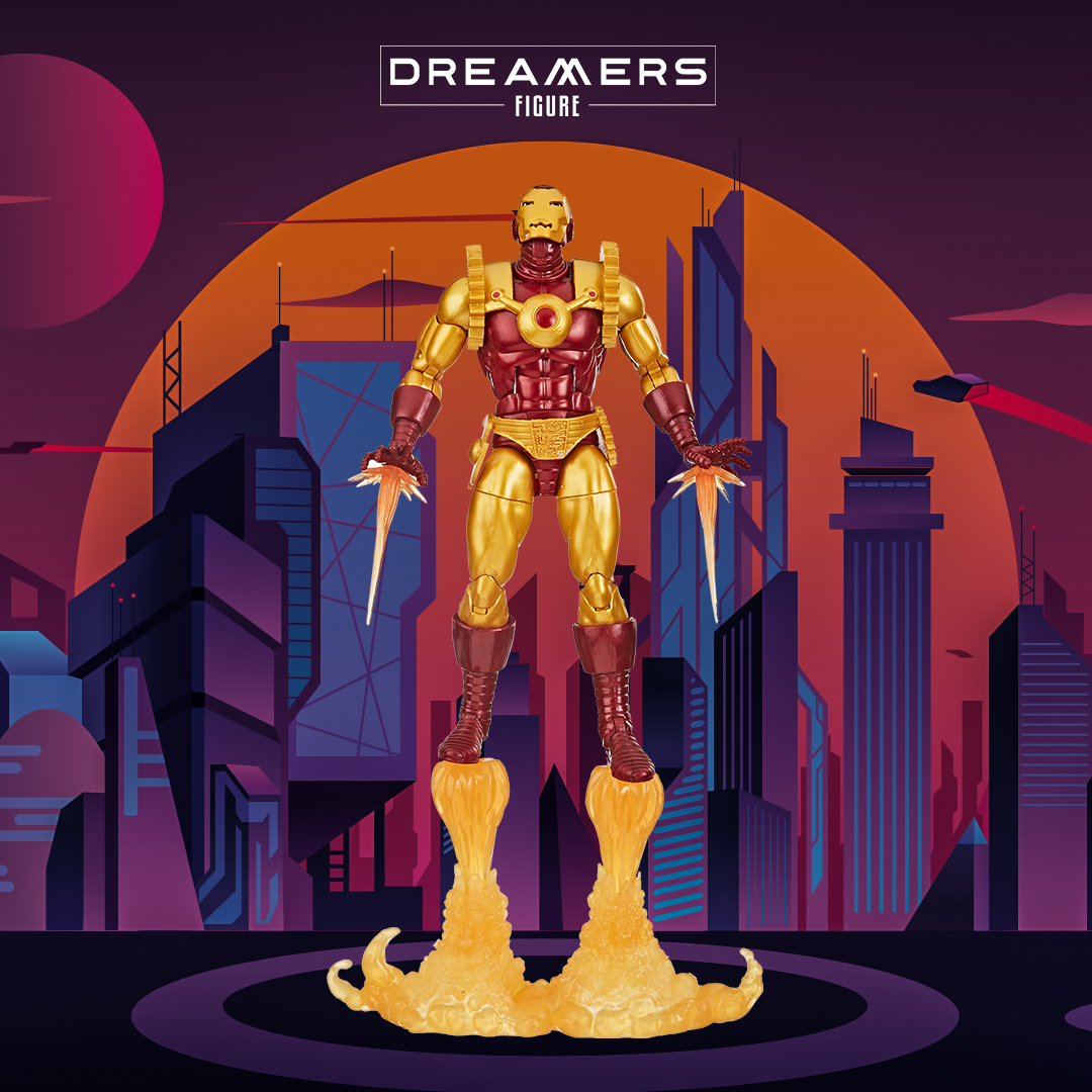 Marvel çizgi romanlarından ilham alan ve ince tasarım detaylarıyla öne çıkan Iron Man 2020 figürü, Marvel Legends koleksiyonuna katılmak için Dreamers'ta seni bekliyor! ⚔️