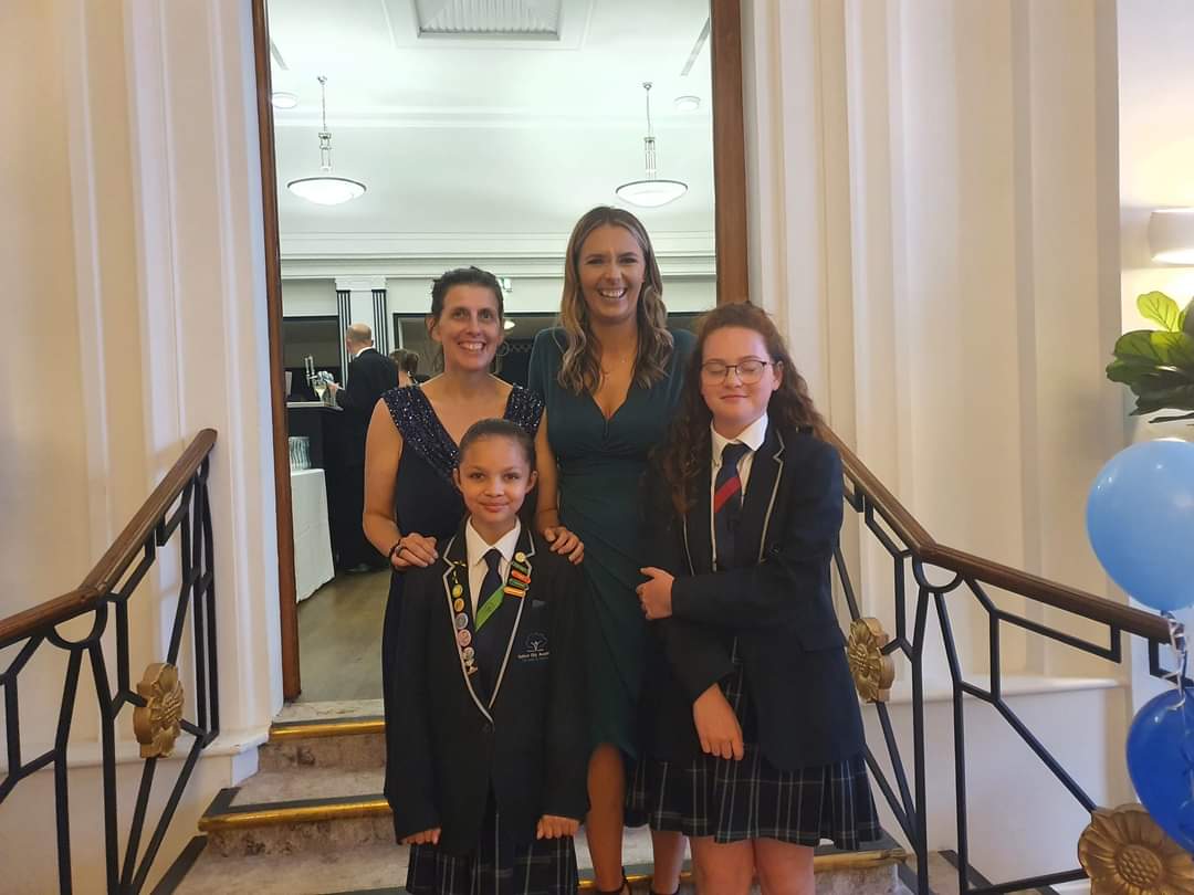 SCA_Community's tweet photo. Teamwork - the basis of everything we do at SCA. Parents and Carers, teachers and pupils working together to achieve success at the national #BiEawards2022 #ProudToBeSCA #hardworkpaysoff #teamworkmakesthedreamwork https://t.co/inss1wjjmu