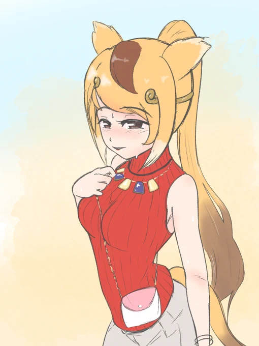 暑いですね…隊長さん 