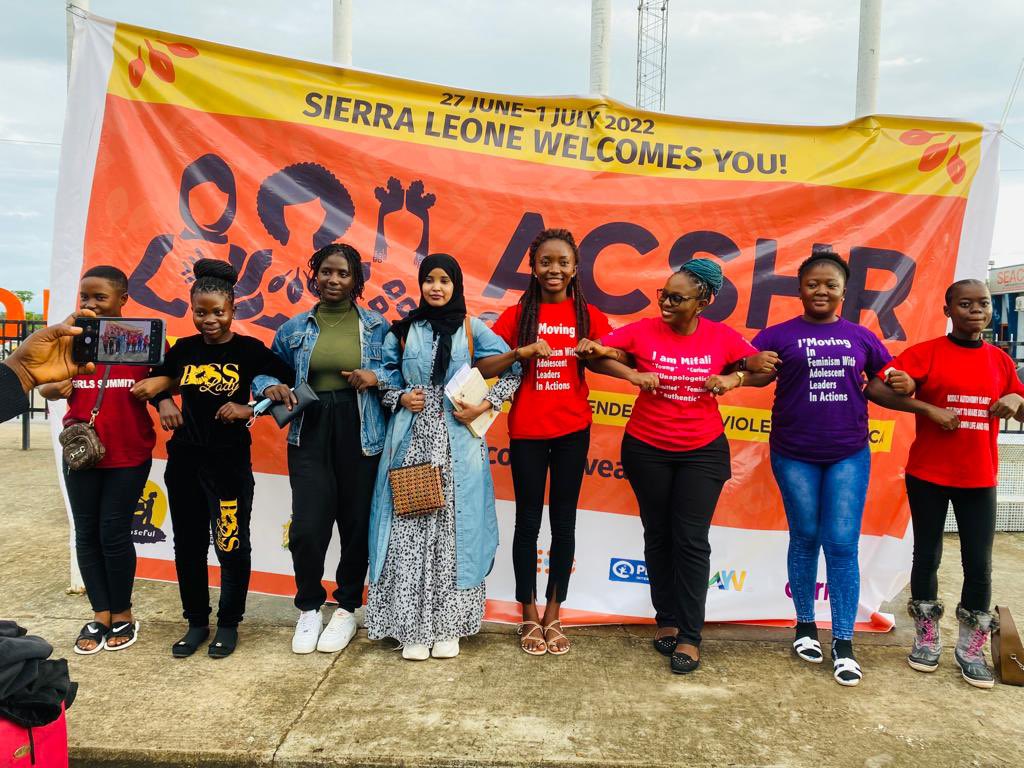 WfacCmr's tweet photo. It’s our first day at #ACSHR2022, and we’re getting right down to work. The agenda is tight but we are up to the tasks. Stay tuned for updates on the work we’re doing with/for U, womxn&amp;girls for 🇨🇲 the whole of Africa, particularly CEMAC/ECCAS countries.
#collectiveatwork https://t.co/rEShvkAeQZ