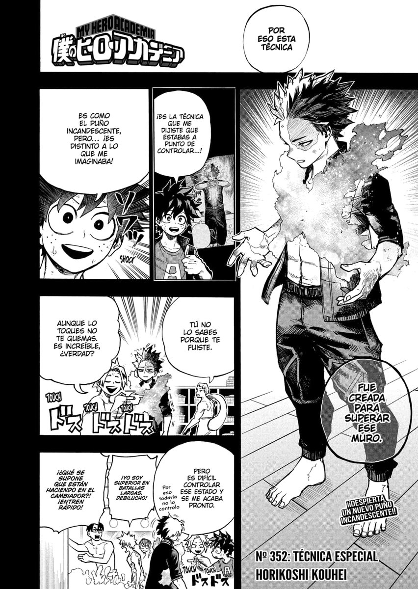 bnhaRamblings's tweet photo. #MHA352
Saving the chapter from spanish https://t.co/lu8Vihe3Tn
