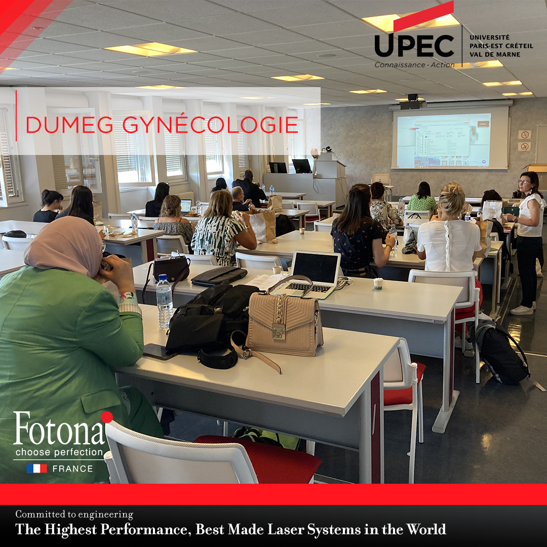 FotonaFrance's tweet photo. [ DUMEG Créteil ]
Nous avons eu le plaisir de participer au DU de ARCHIMEDE sur la gynécologie, le DUMEG, à la Faculté de Médecine de @UPECactus 
Merci de votre présence! #Paris #Fotona #France #Université #Créteil #Laser #Esthetique #Aesthetic #Technology #Innovation https://t.co/Xn0u3Fxfoz