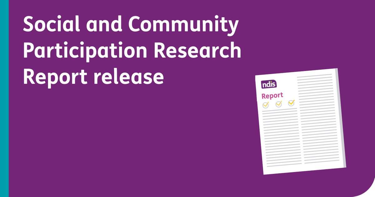 As part of our commitment to improving how NDIS participants take part in social and community activities, we have conducted research to further understand participants' experiences and to identify what supports work best.

Tap to learn more: bit.ly/3bonBZM