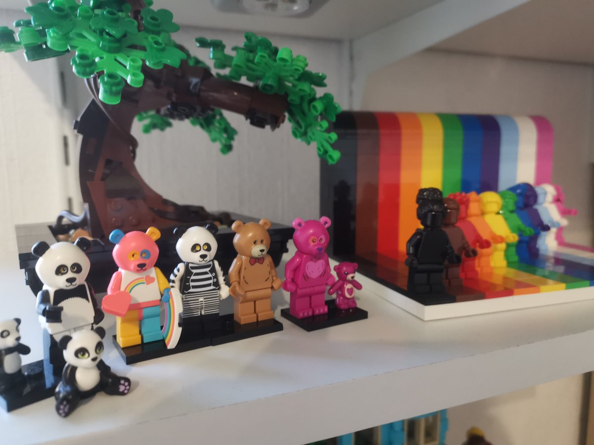Happy Pride Month!  #PrideMonth  #LEGO #EveryoneIsAwesome