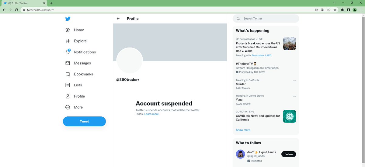JakeSquiggles's tweet photo. 1/3 @360_trader Why U Tweet about ur new product "PRECOG". Then delete Tweets ? 

Then NEW Twitter acc under your CEO name @limitlessNaSh post links. After exposing he deletes acc. Shady ....

U know difference between Suspended &amp; SELF deleted?? See IMG

#360Trader #Team360 https://t.co/Fx70ADiF6I