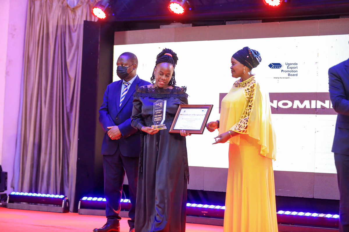 ugandaexports's tweet photo. Sugar - kinyara sugar limited
Tea - Mcleod russel Uganda Ltd
Vegetable fats & oils - Bidco Uganda ltd
Hides and skins- Hoopoe trading Uganda ltd
#ExportWeek2022 https://t.co/Lqt9MJGzvY