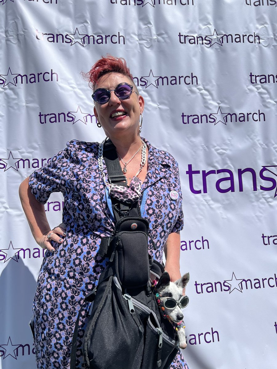 Shitty day for legislation but great day <a href="/DoloresPark/">DoloresPark</a> for #sftransmarch2022 #supporttransrights #humanrights #TransIsBeautiful