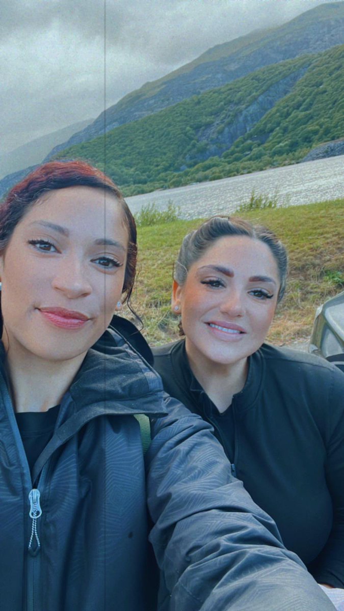 Kmacaula1902's tweet image. Filtered vs reality! I think we’re excited 😆😅 #SnowdonChallenge