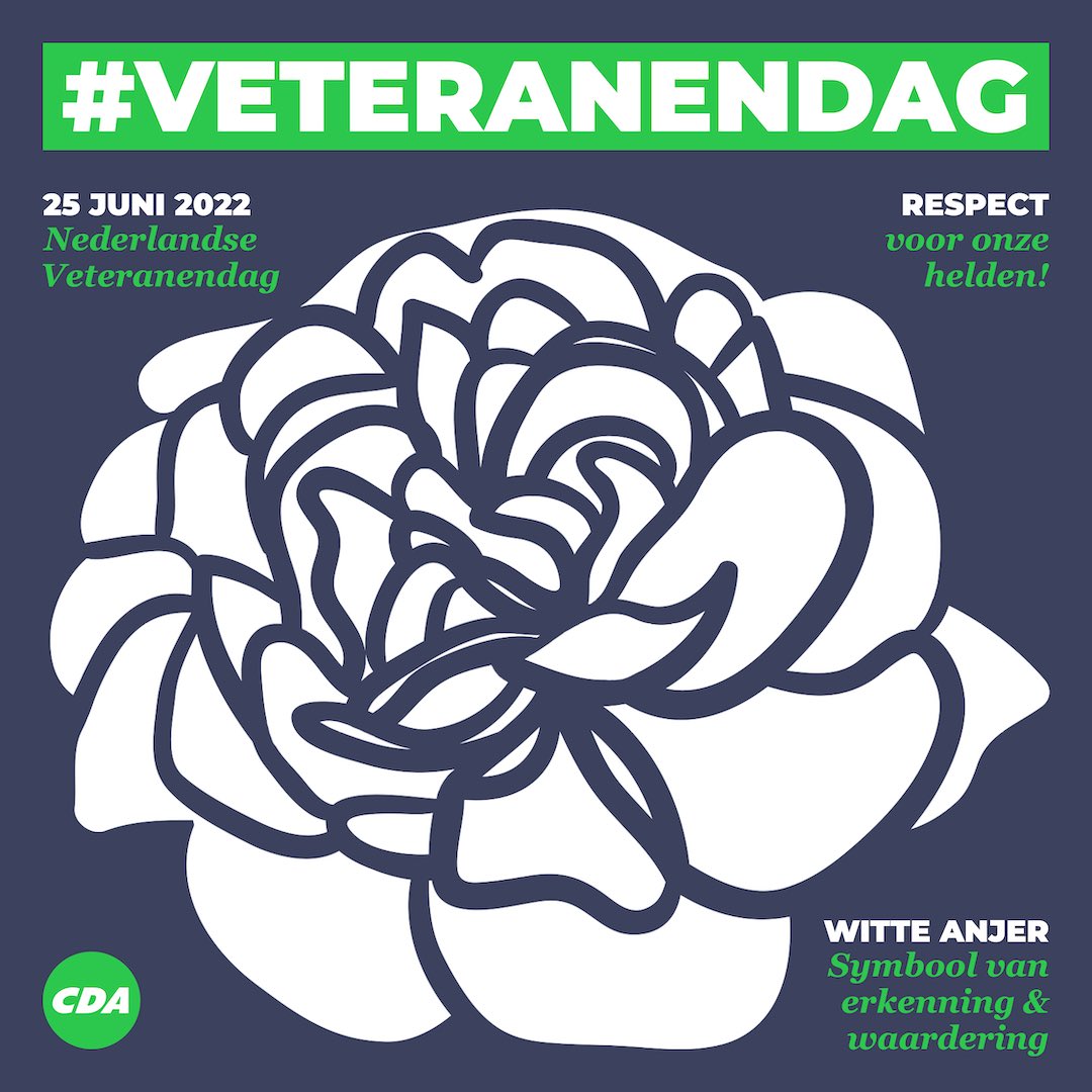 CDADoetinchem's tweet photo. Vandaag is het #Veteranendag! Namens CDA Doetinchem bedanken wij alle veteranen voor hun inzet. #WitteAnjerPerkje #Doetinchem #Wehl #Gaanderen https://t.co/fzSL0P232B