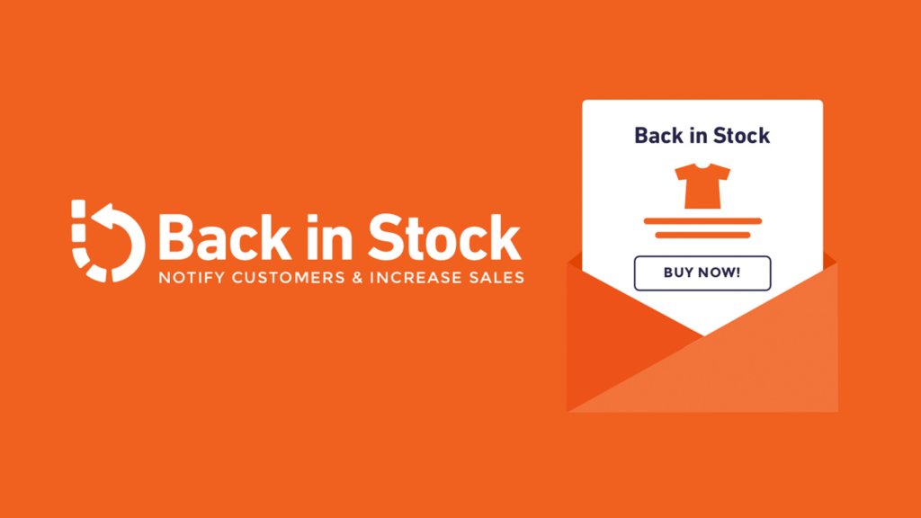Back in Stock app tweet media