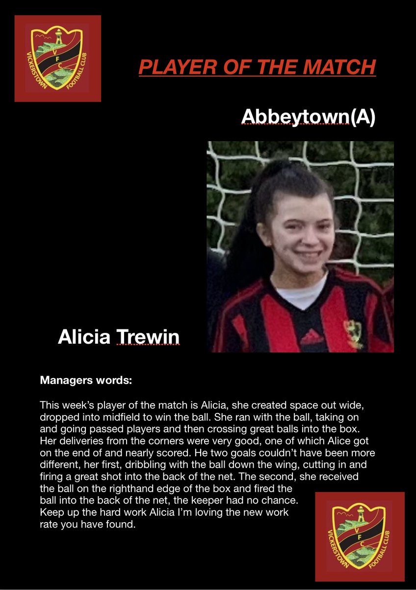 Vickerstown Ladies tweet media