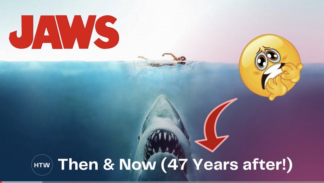 HTW38's tweet photo. JAWS (1975) CAST - PRIME &amp; NOW [1990 vs. 2022] https://t.co/DYjmRsqyxn via @YouTube https://t.co/24h6FjOmW3