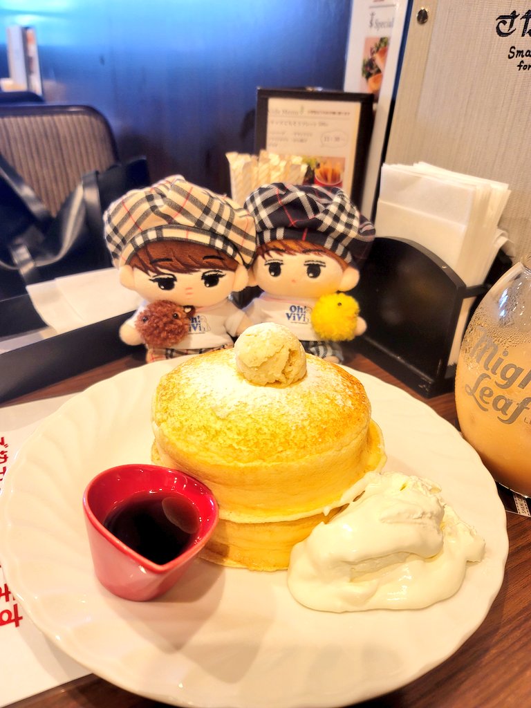 keeptryingakira's tweet photo. おんまが一番大好きなパンケーキ🥞
「いごっもごやじ!(๑•̀ㅁ•́ฅ✧」
2人が立ち上がった(笑)
ましっけどぅせよ〜٩( ´ᴗ` )( ´ᴗ` )۶
ŧ‹”ŧ‹”( ‘ч’ )ŧ‹”ŧ‹”
お口でとろけます❤
#exodoll #kaidoll #KAI #sehundoll #SEHUN #카이인형 #키이 #세훈인형 #세훈 #ぬい撮り #ぬいと暮らす365日 https://t.co/wEKoLuvwj5