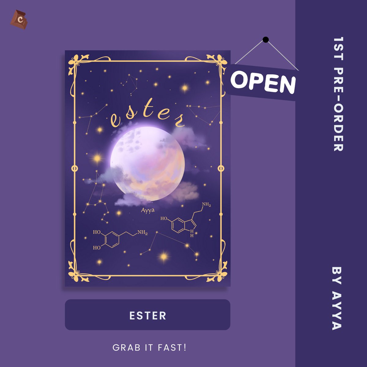 ChokoPublisher's tweet photo. [ 1ST PRE-ORDER • ESTER BY @jennoonaa ]

🗓 25 Juni s/d 1 Juli 2022 — 15.00

Grab it Fast! 🥳

shopee : https://t.co/ftxhMsWtUD
tokopedia : https://t.co/5u4RA3tm22

ps : gunakan #PelukEster untuk WTP https://t.co/IRL2PSfxmf
