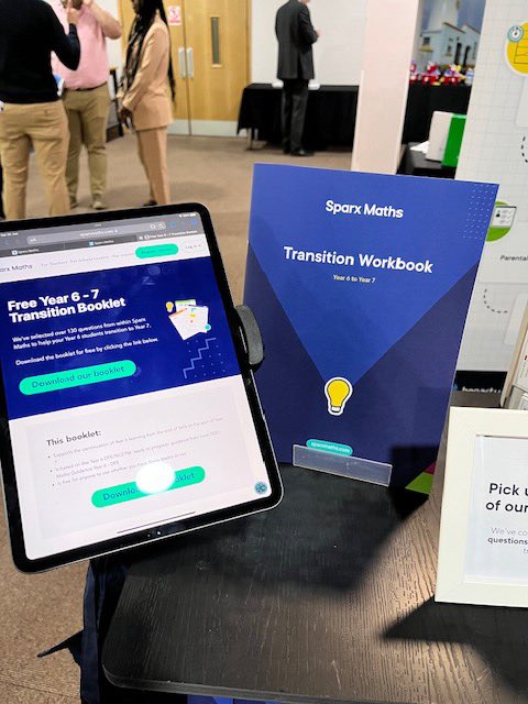 SparxMaths's tweet image. We are all ready for #MathsConf29 do pop by stand S3 to get one of our transition booklets and chat to @hegartymaths and @FDSheppard. Looking forward to seeing you all.